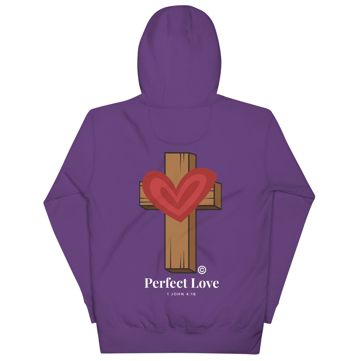 Perfect Love Dark-Colored Women's Hoodie
