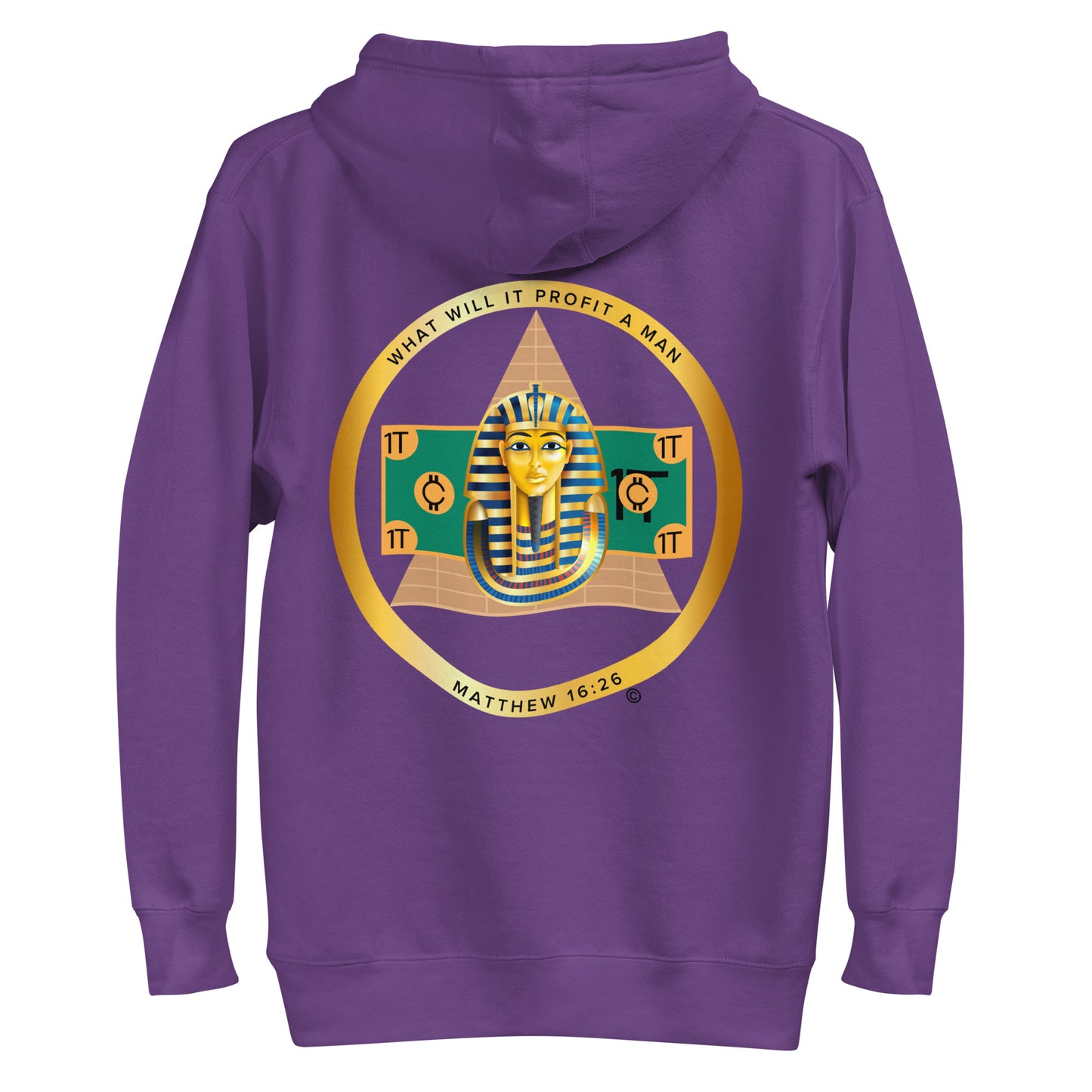 Matthew 16:26 Men's Hoodie