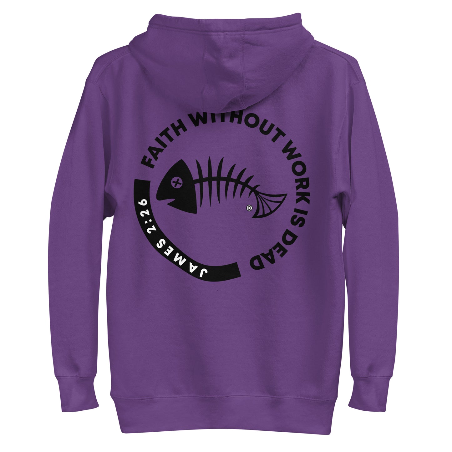 Faith Without Work Men's Hoodie