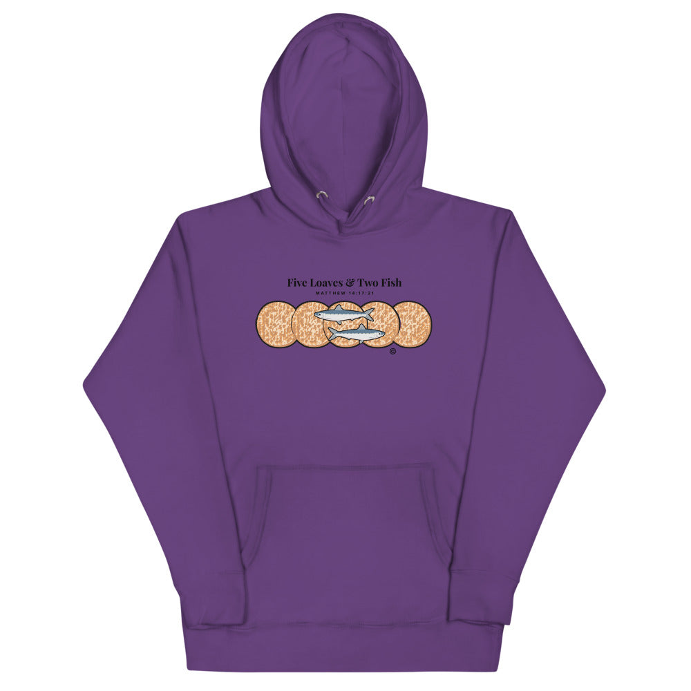 Five Loave & Two Fish Dark-Colored Women Hoodie