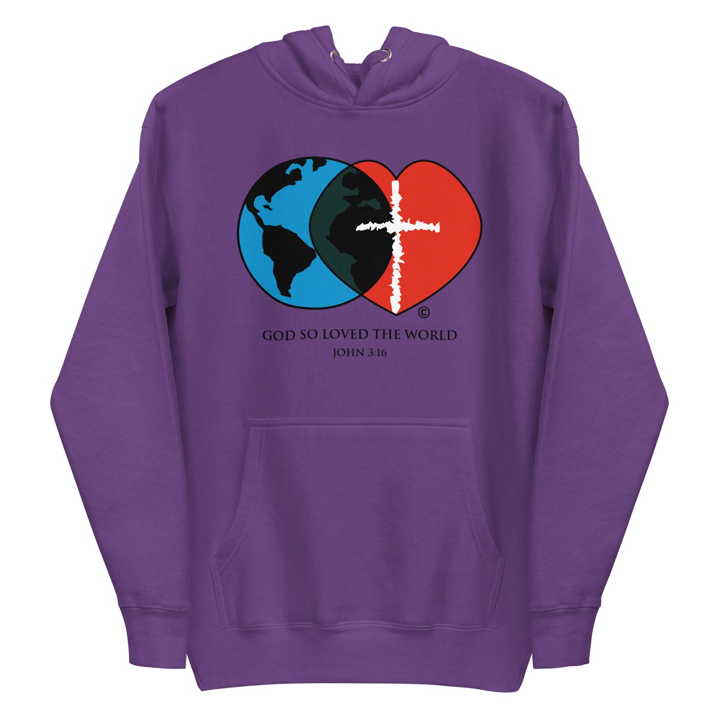 John 3:16 Men's Hoodie