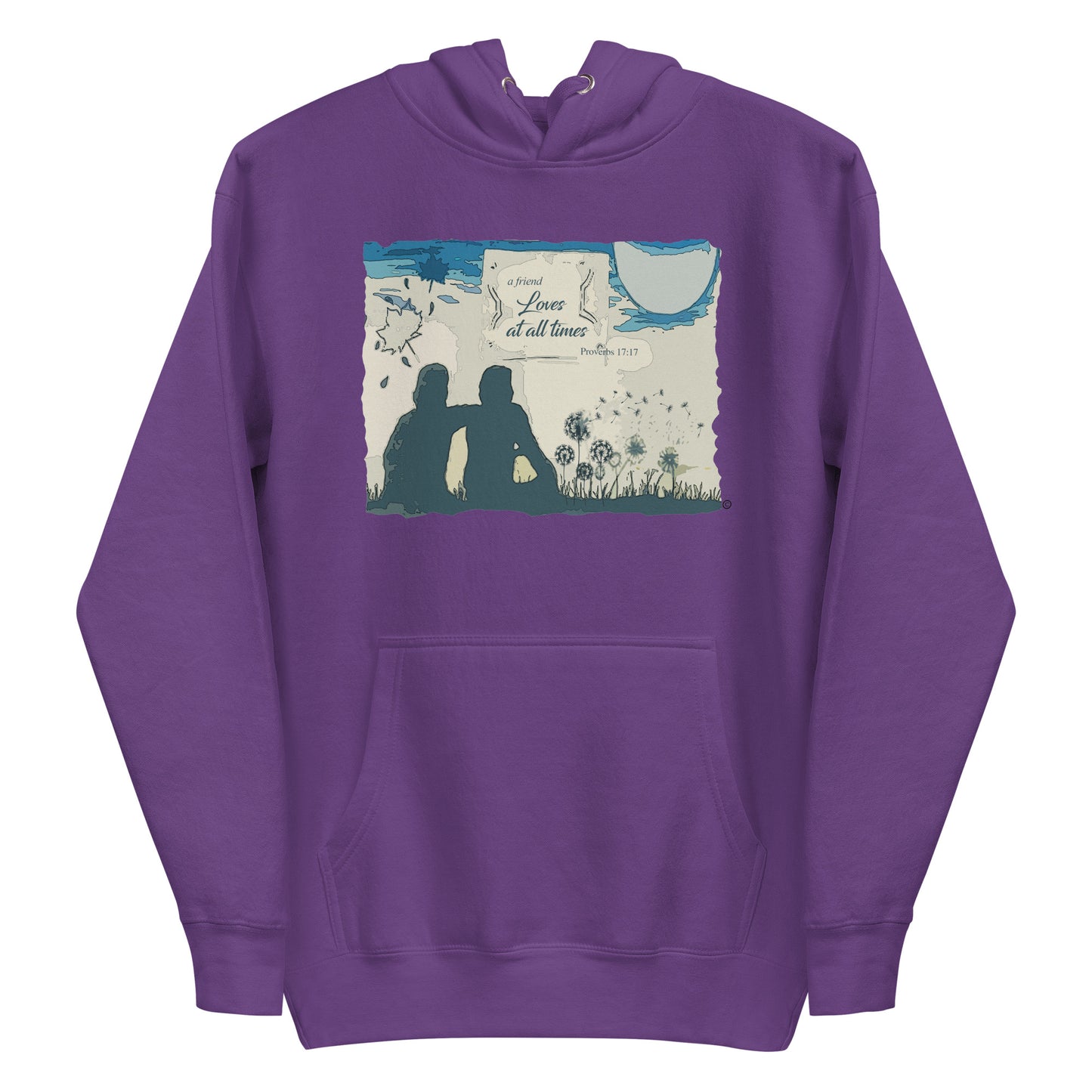 A Friend Loves At All Times Women's Hoodie