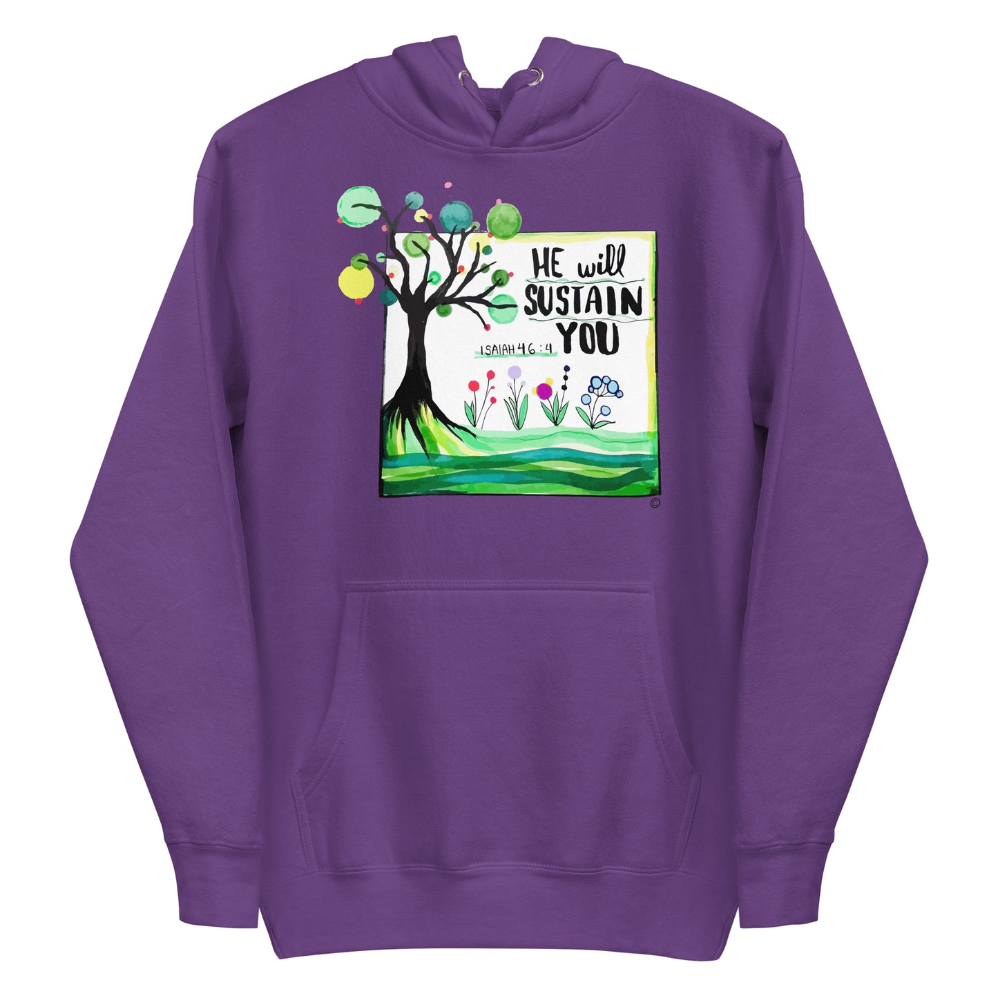 He Will Sustain You Men's Hoodie