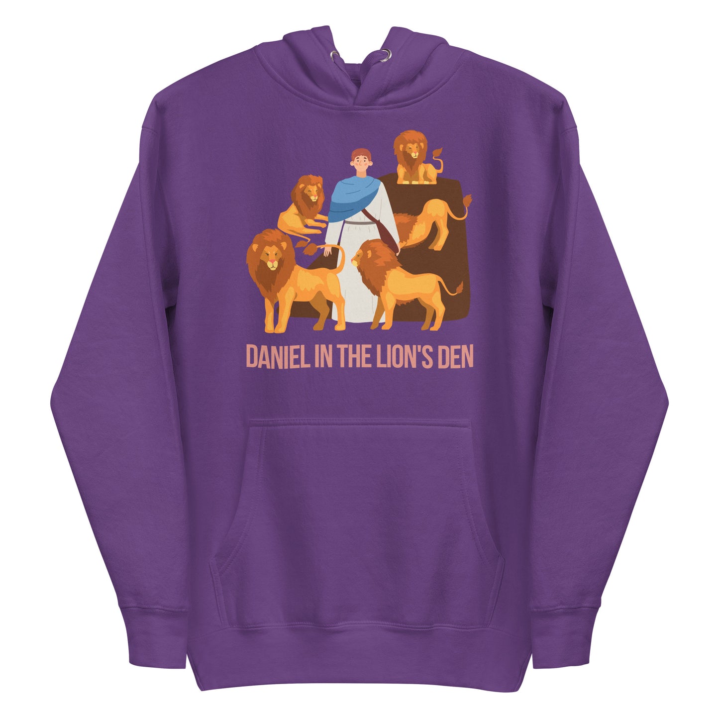 Daniel in the Lion's Den Men's Hoodie