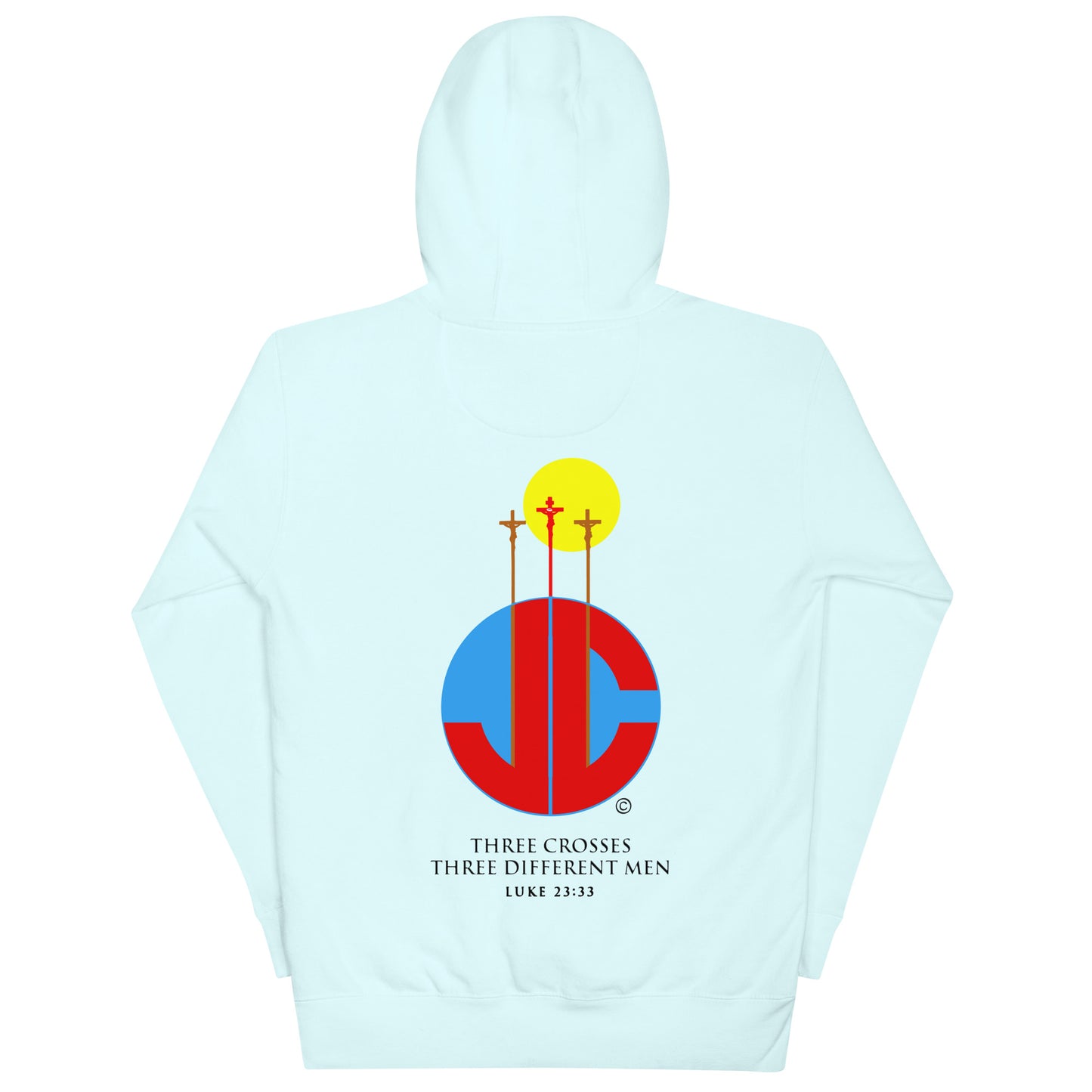 Three Crosses Men's Hoodie