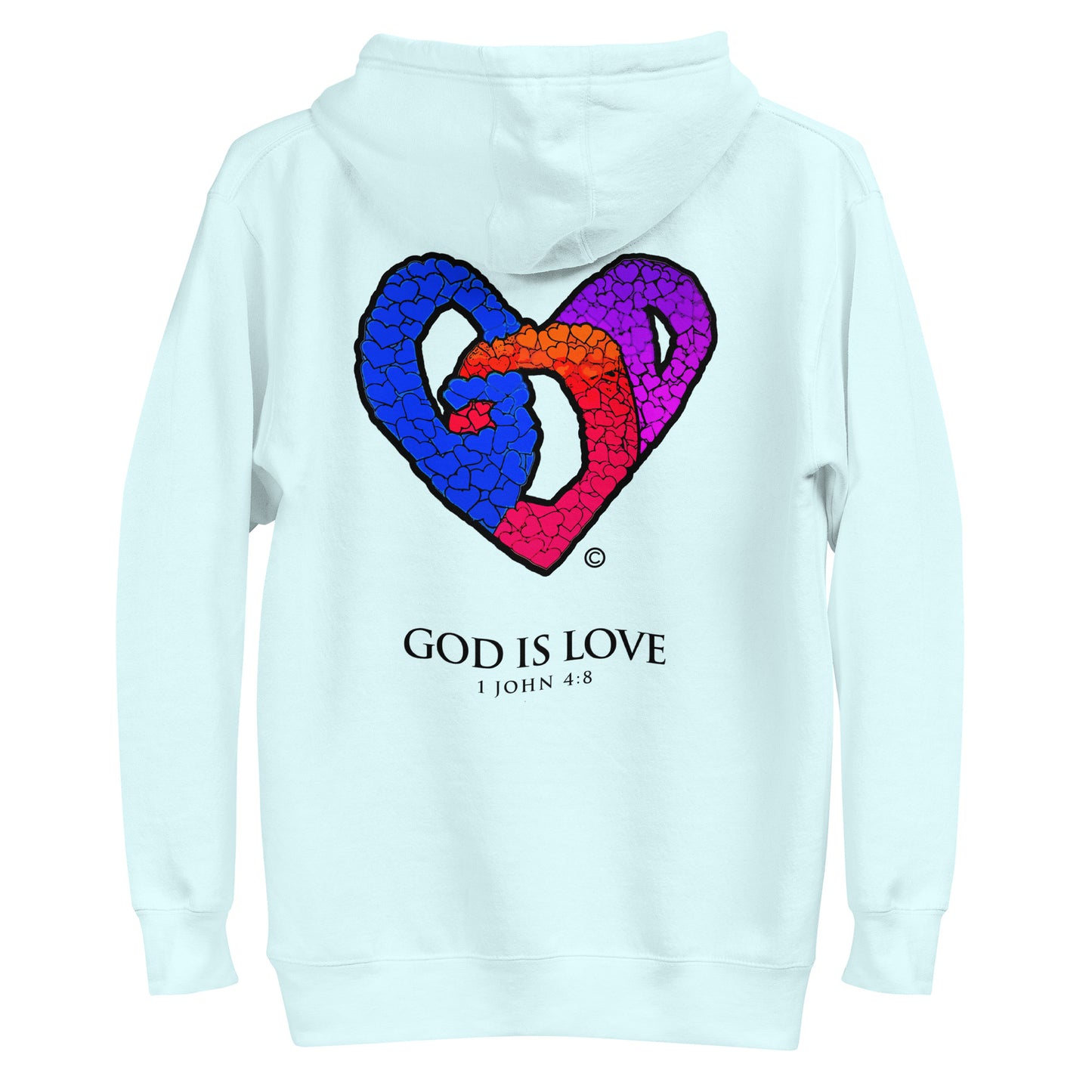 God is Love Men's Hoodie