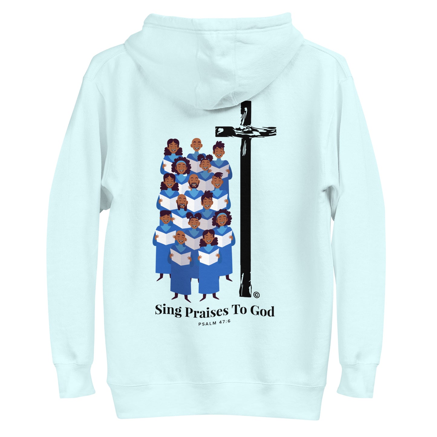 Sing Praises to God Men's Hoodie