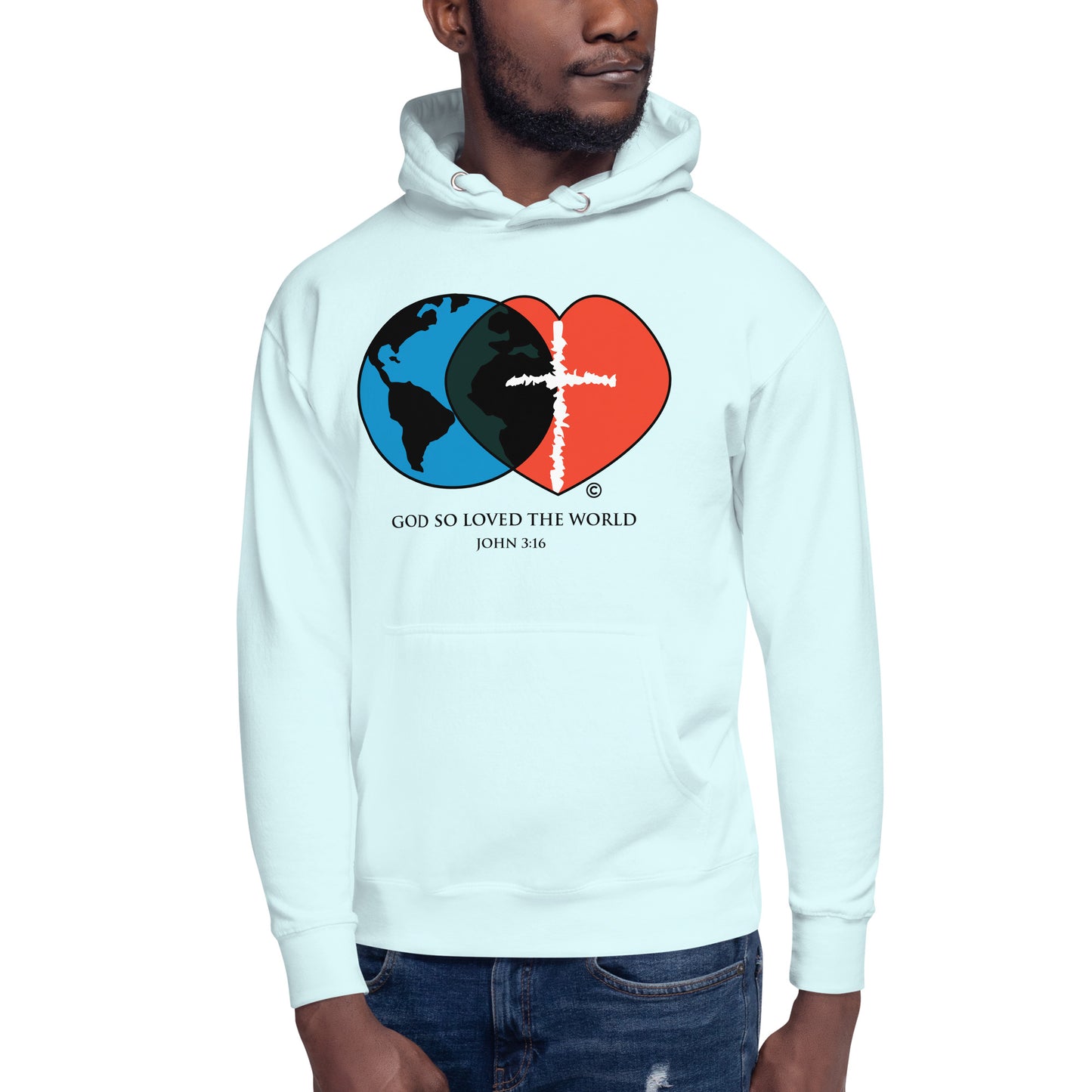 John 3:16 Men's Hoodie