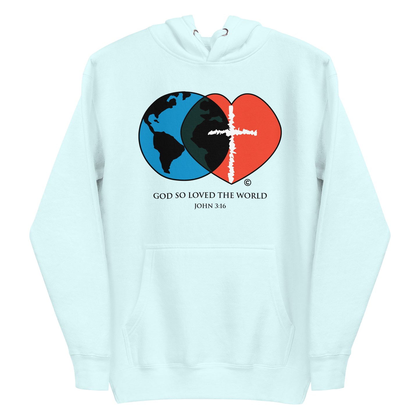 John 3:16 Men's Hoodie