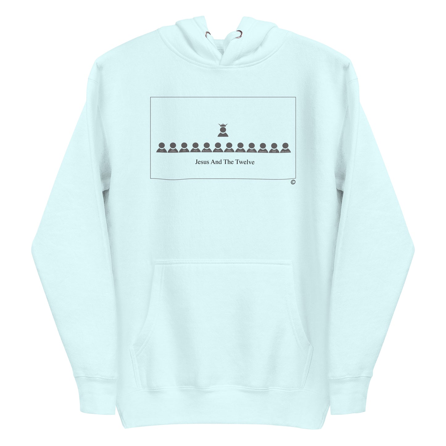 Jesus and the Twelve Men's Hoodie