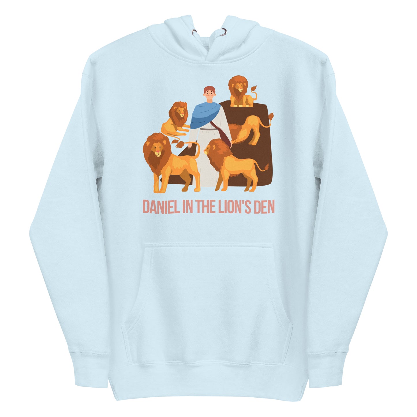 Daniel in the Lion's Den Men's Hoodie