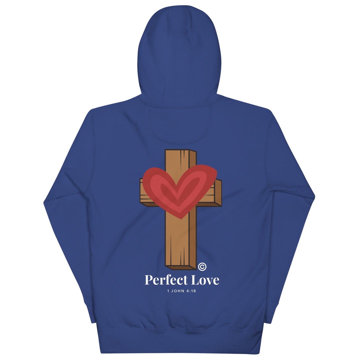 Perfect Love Dark-Colored Unisex Hoodie