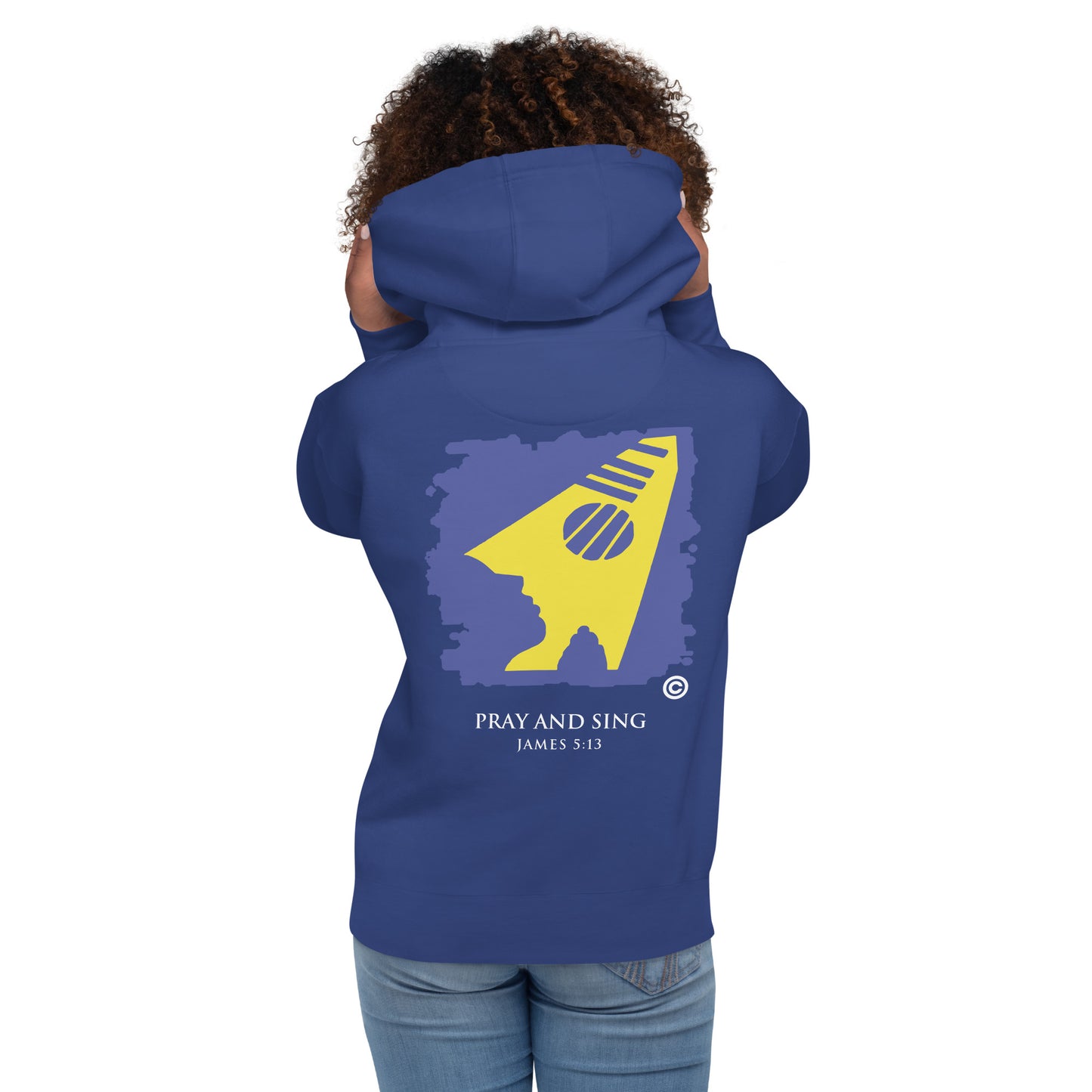 Pray and Sing Dark-Colored Women Hoodie