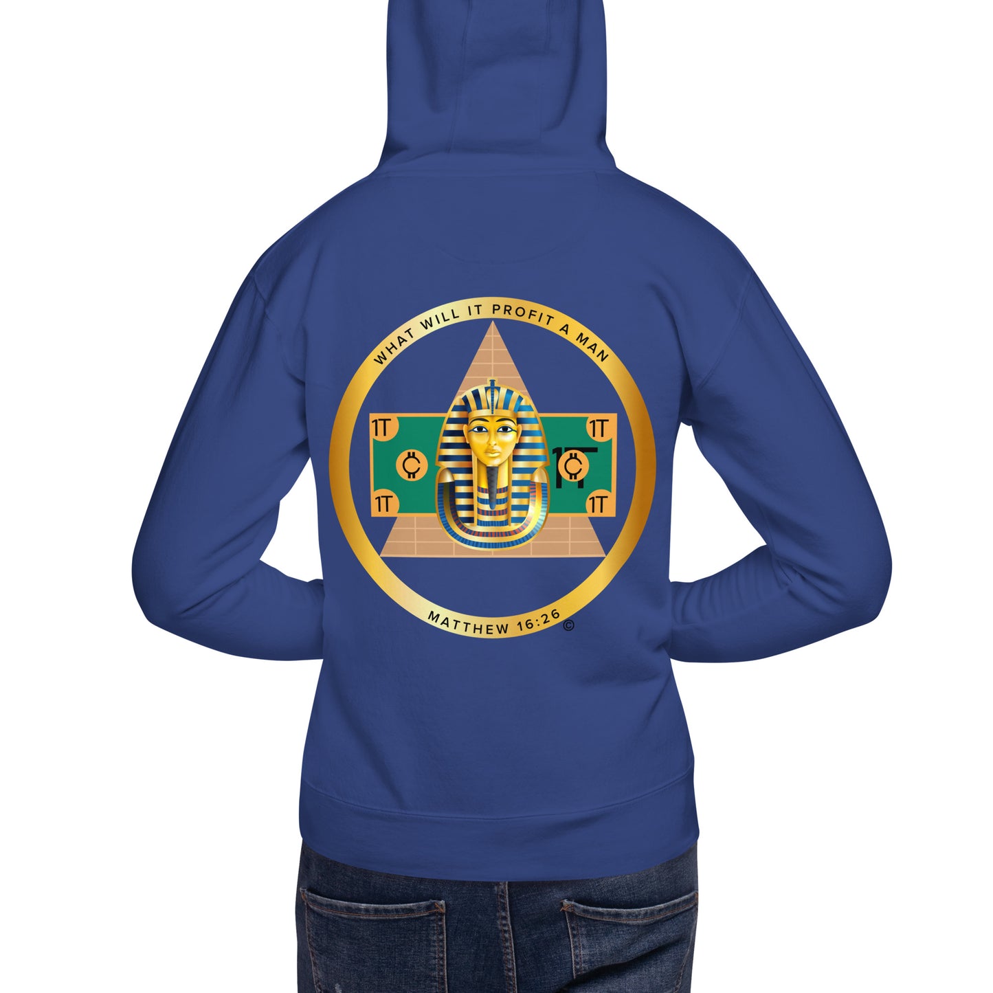Matthew 16:26 Men's Hoodie