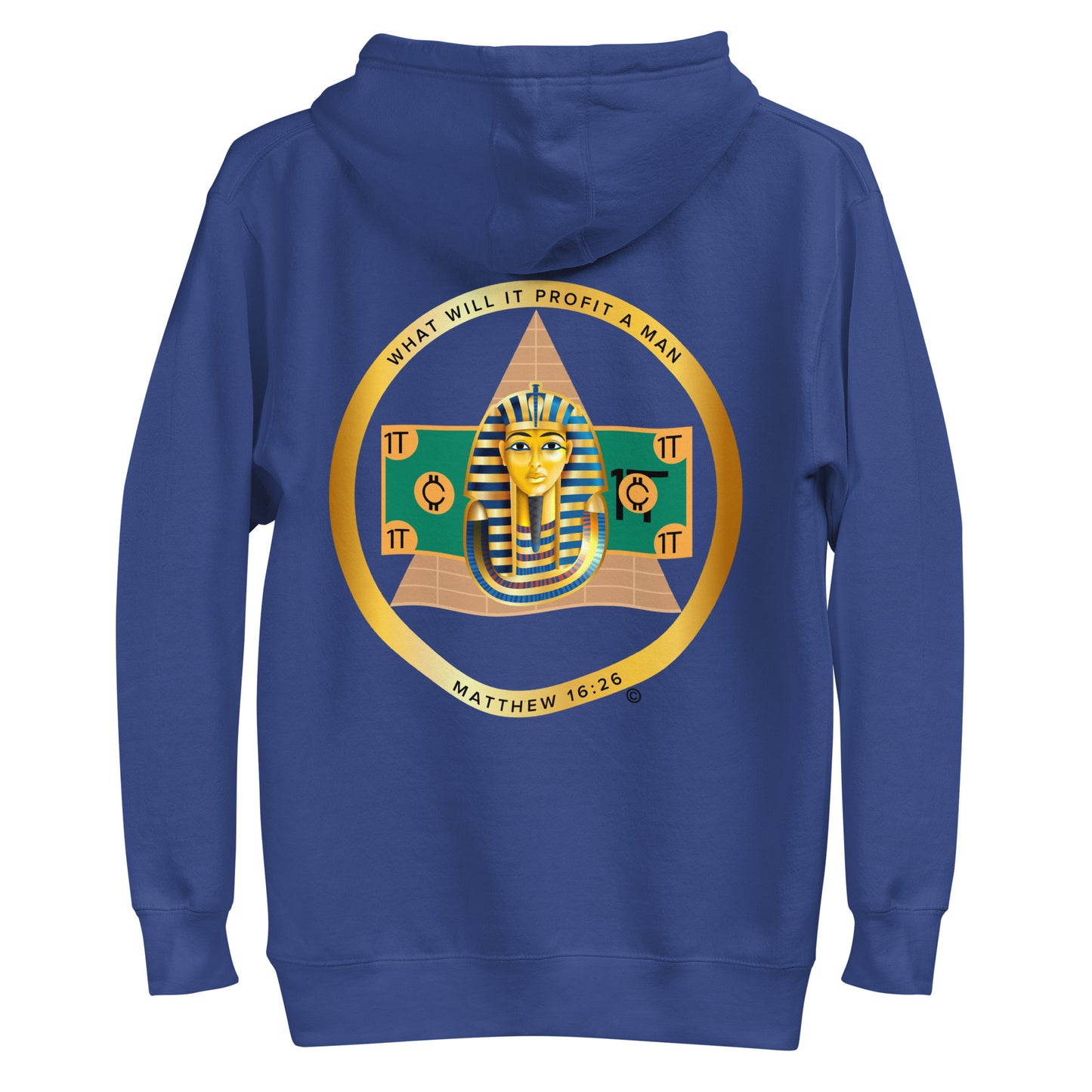 Matthew 16:26 Men's Hoodie