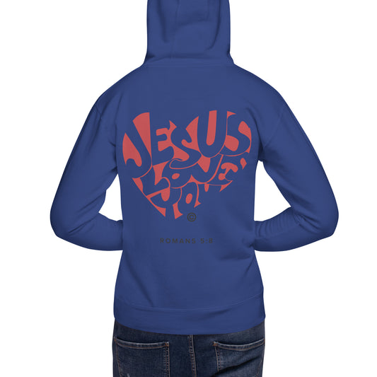 Jesus Loves You Men's Hoodie