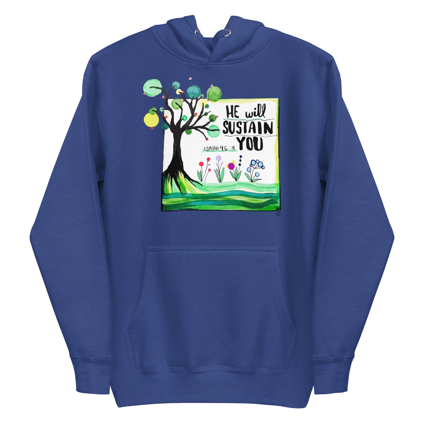 He Will Sustain You Men's Hoodie