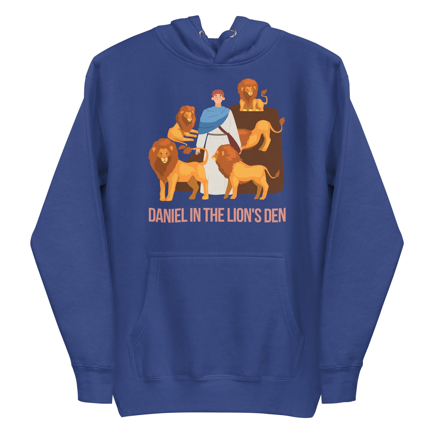 Daniel in the Lion's Den Men's Hoodie