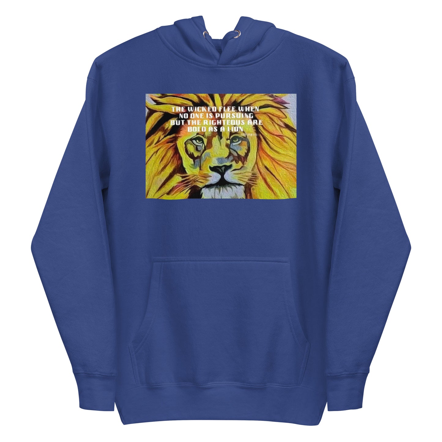 Bold as a Lion Men's Hoodie