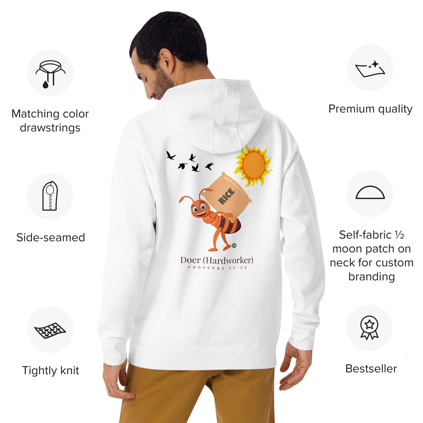Doer - Hardworker Men's Hoodie