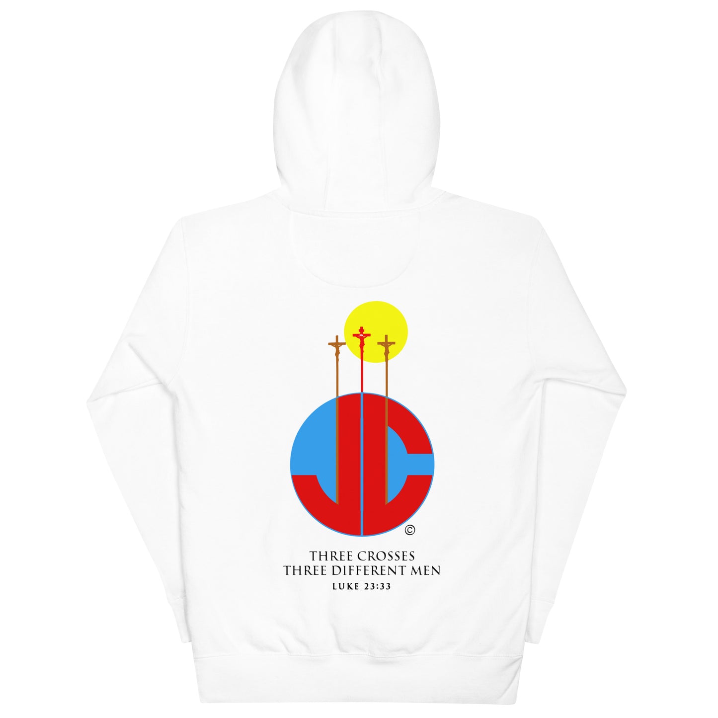 Three Crosses Men's Hoodie