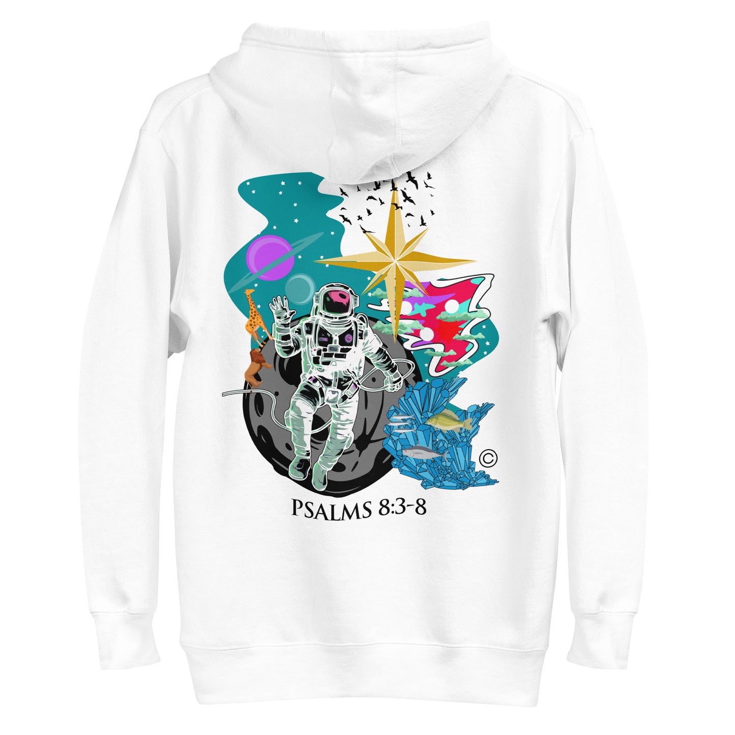Psalm 8:3-8 Women's Hoodie