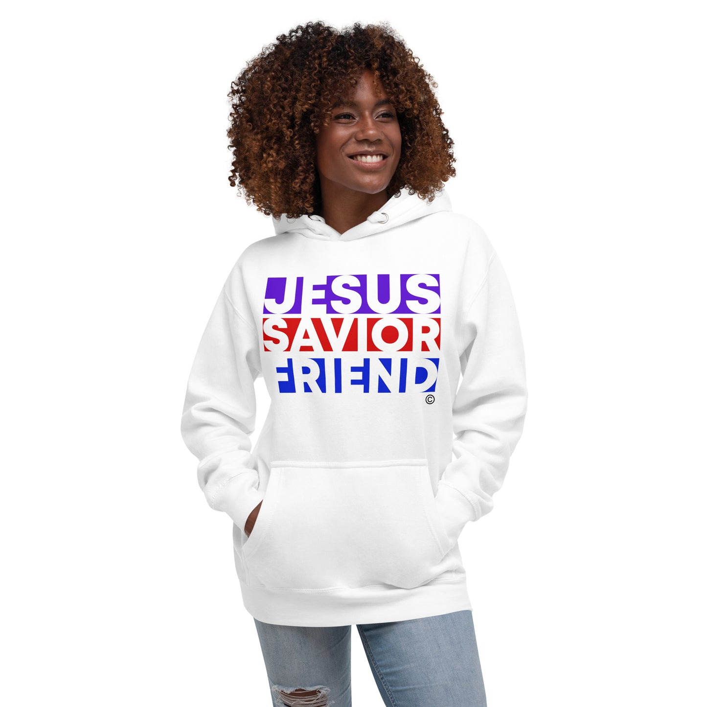 Jesus Savior Friend Women's Hoodie