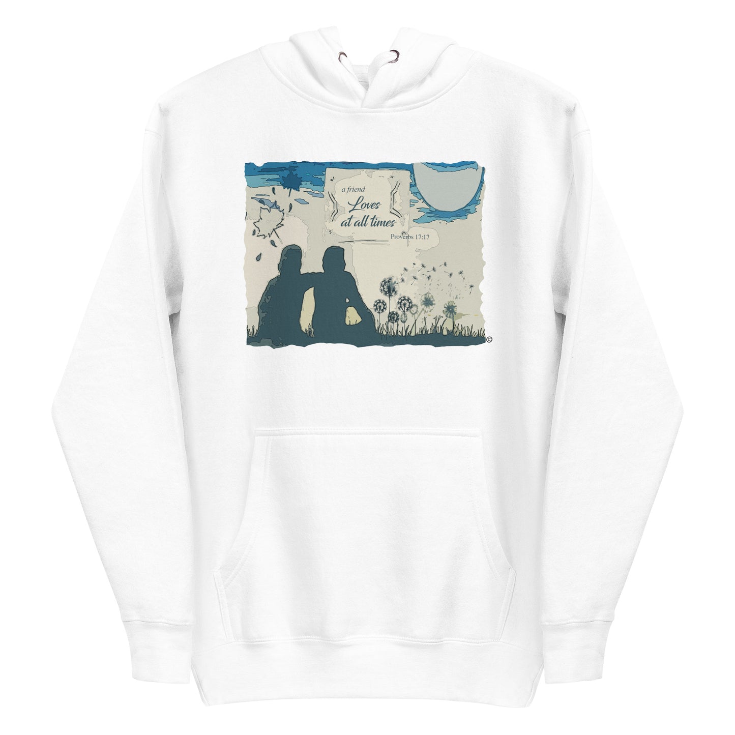 A Friend Loves At All Times Women's Hoodie