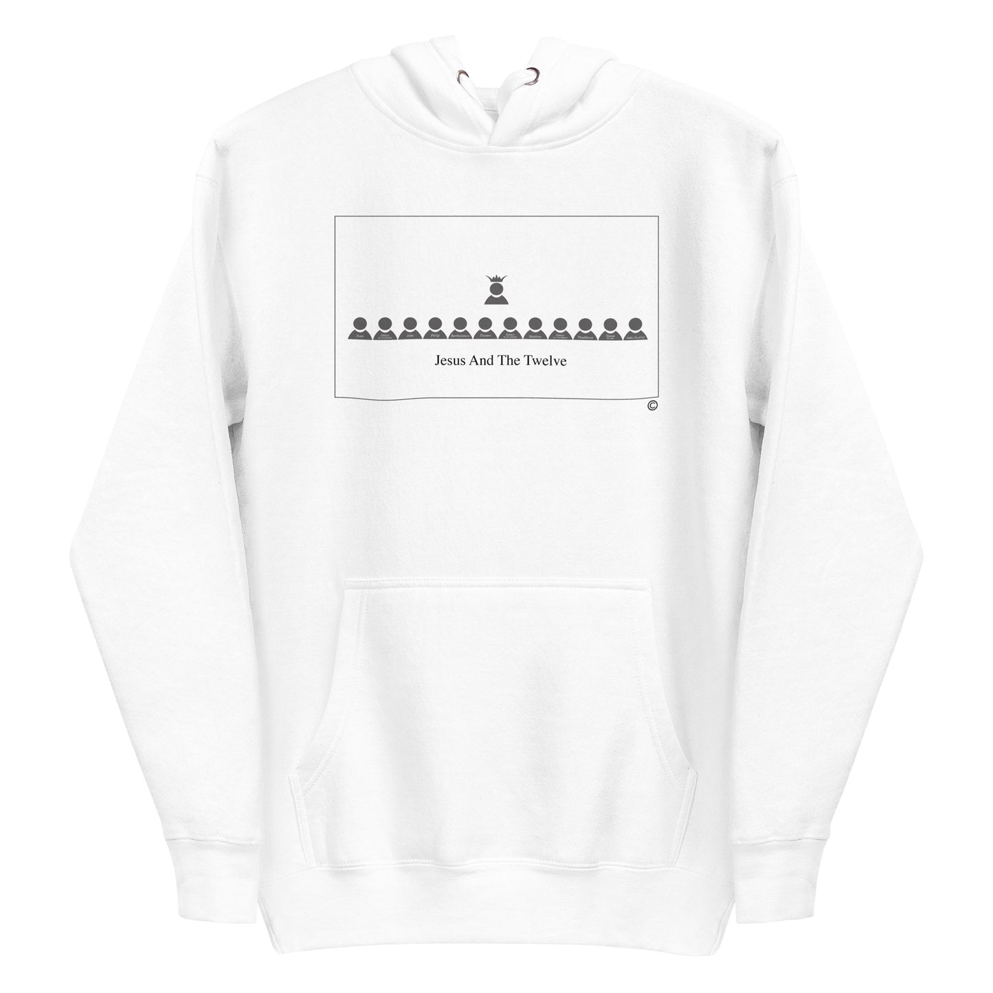 Jesus and the Twelve Men's Hoodie