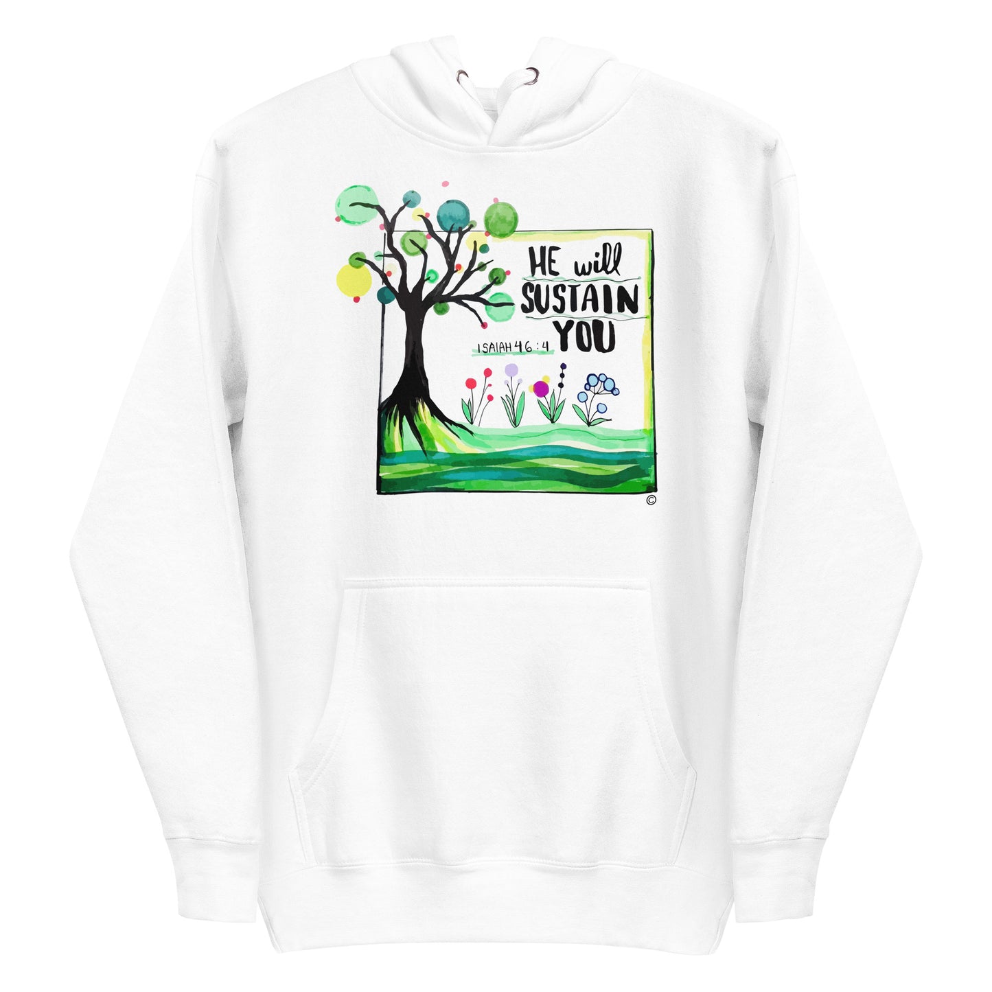 He Will Sustain You Men's Hoodie