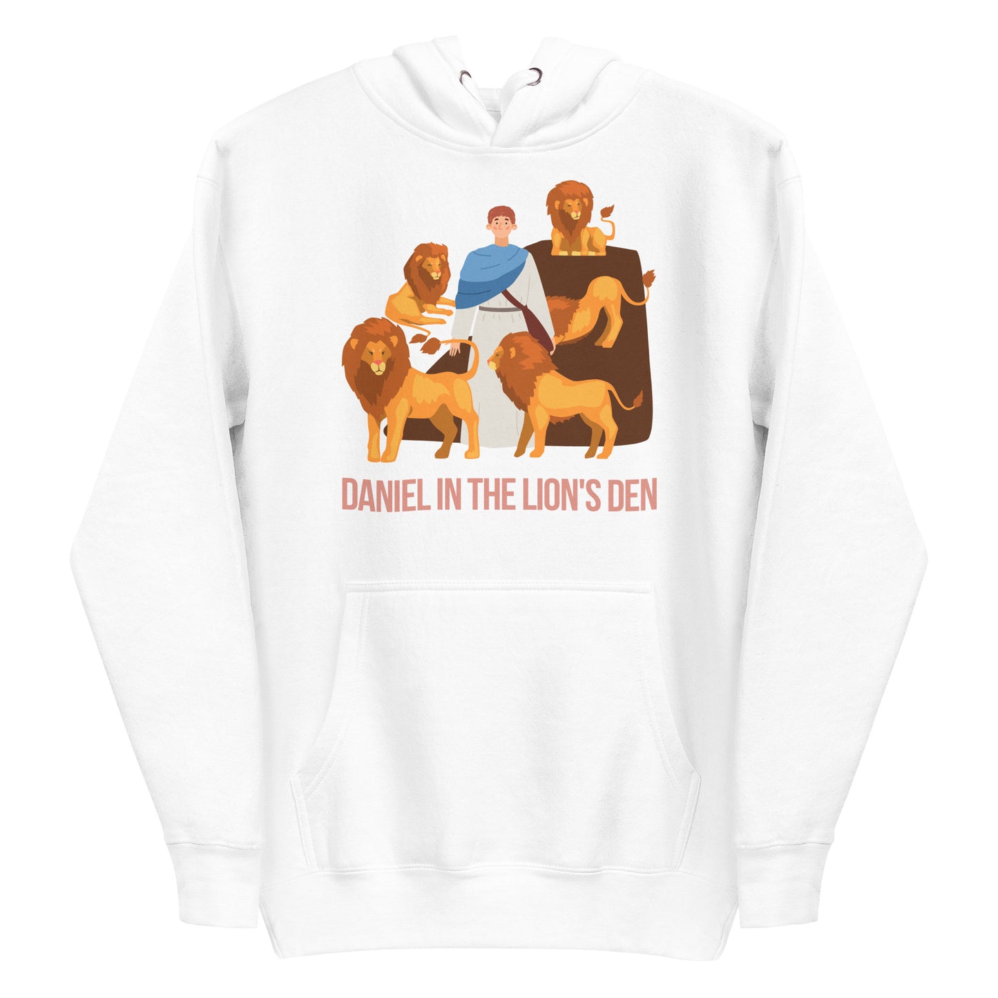 Daniel in the Lion's Den Men's Hoodie