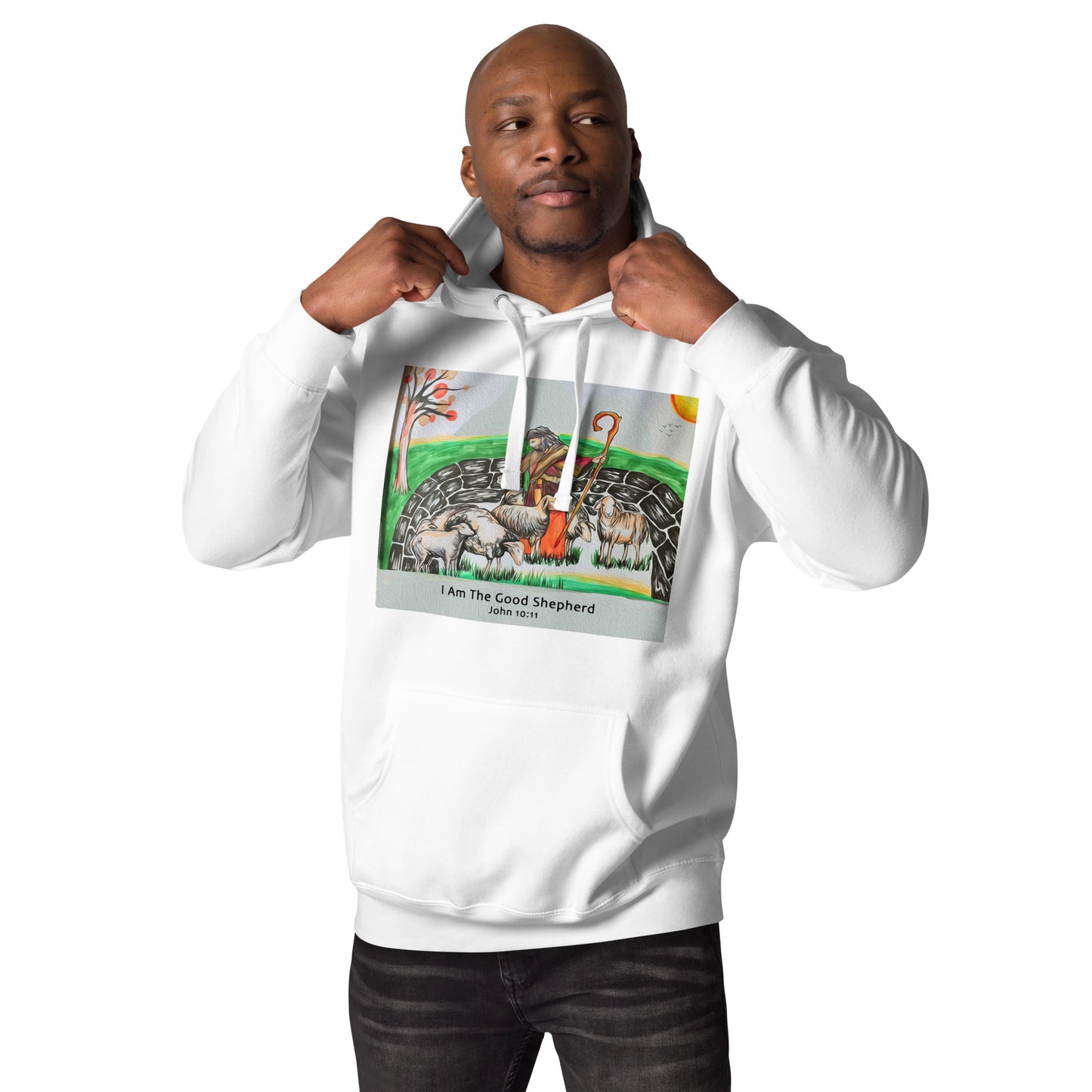 Good Shepherd Men's Hoodie