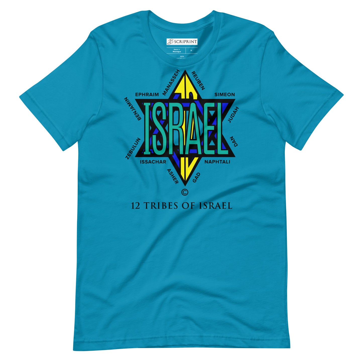 12 Tribes of Israel Men's T-Shirt