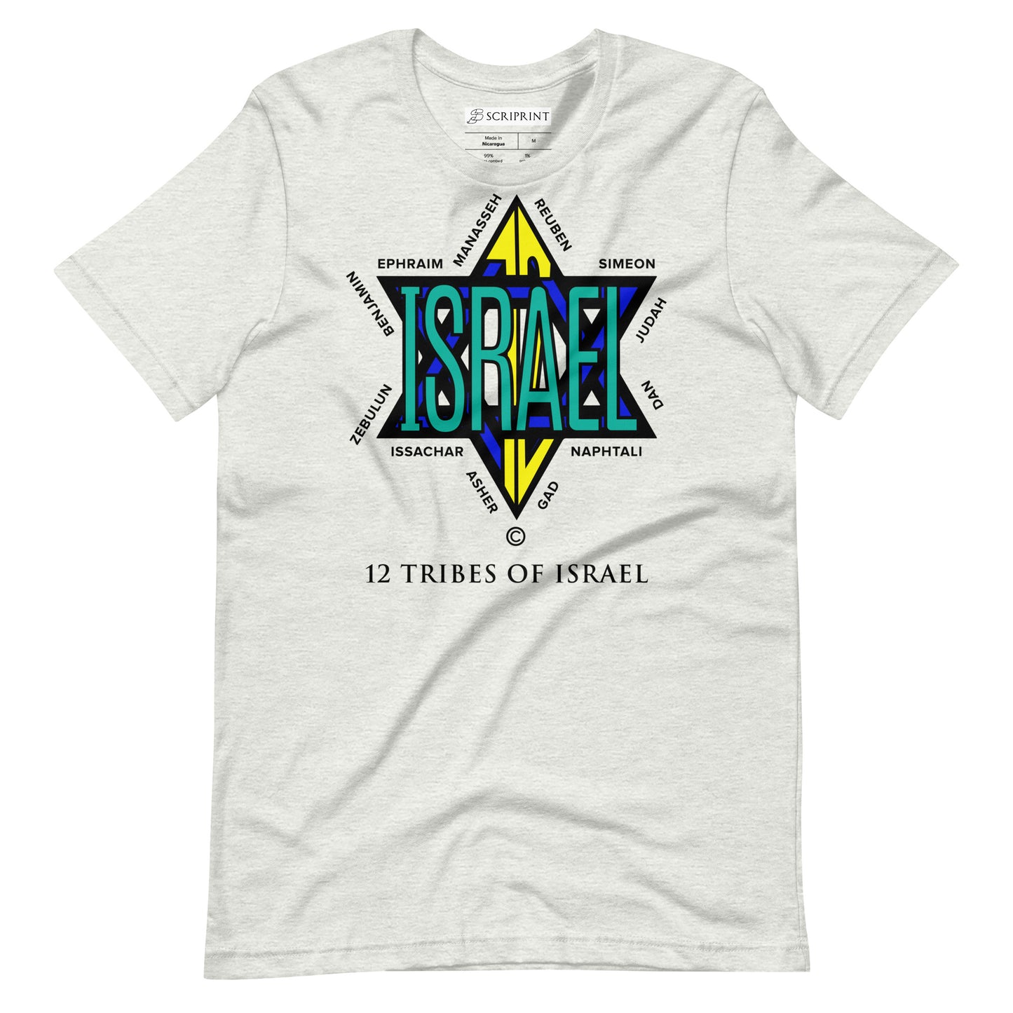 12 Tribes of Israel Men's T-Shirt