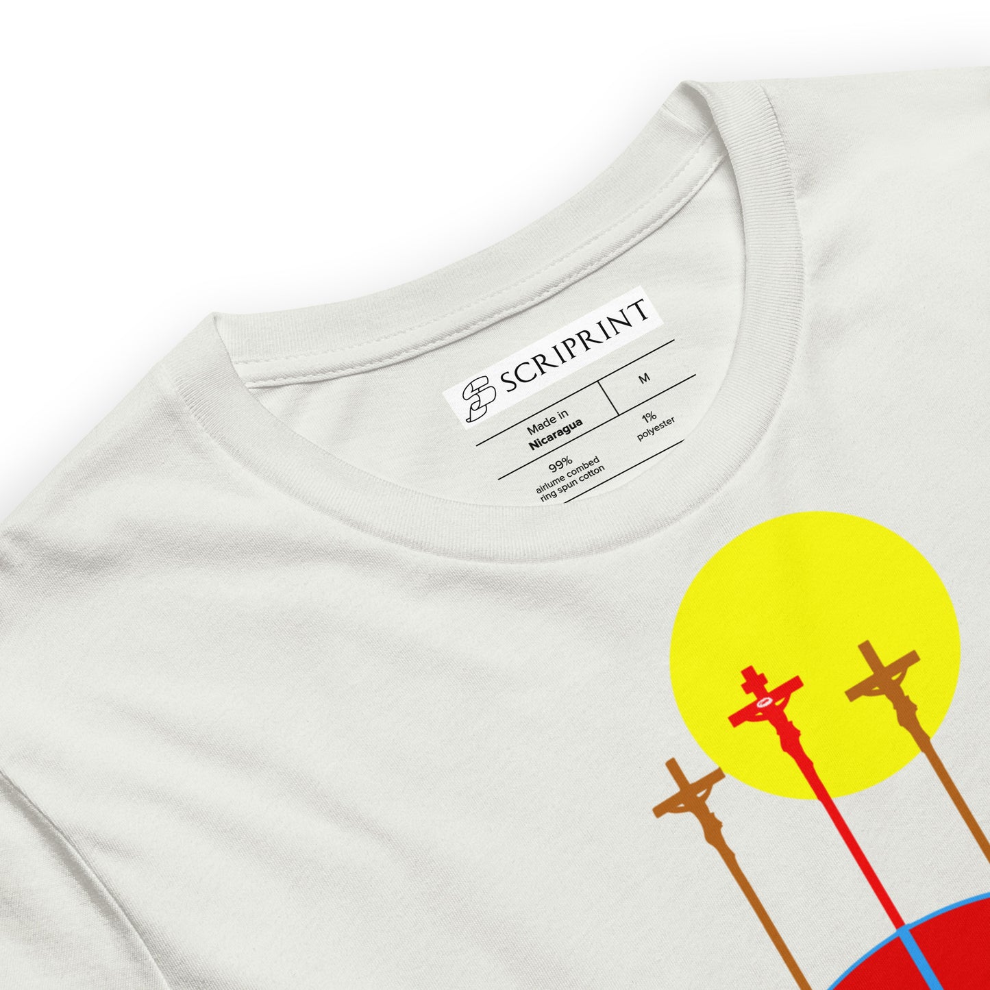 Three Crosses Unisex t-shirt