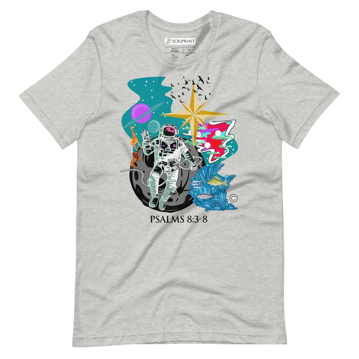 Psalm 8:3-8 Men's T-Shirt