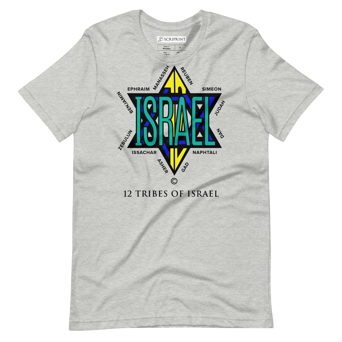 12 Tribes of Israel Men's T-Shirt