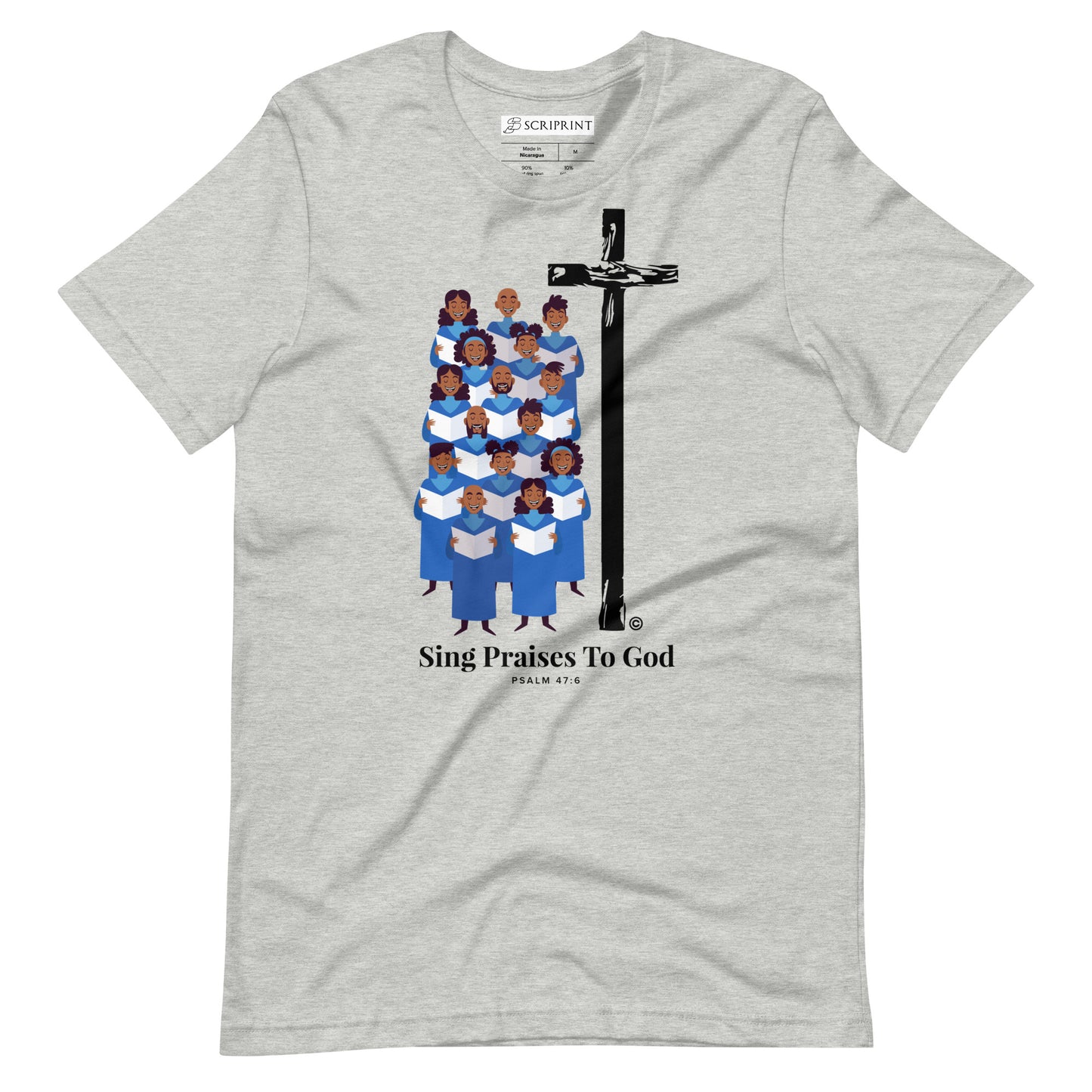 Sing Praises to God Men's T-Shirt