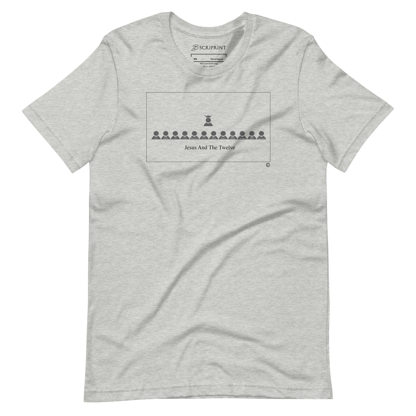 Jesus and the Twelve Women's T-Shirt