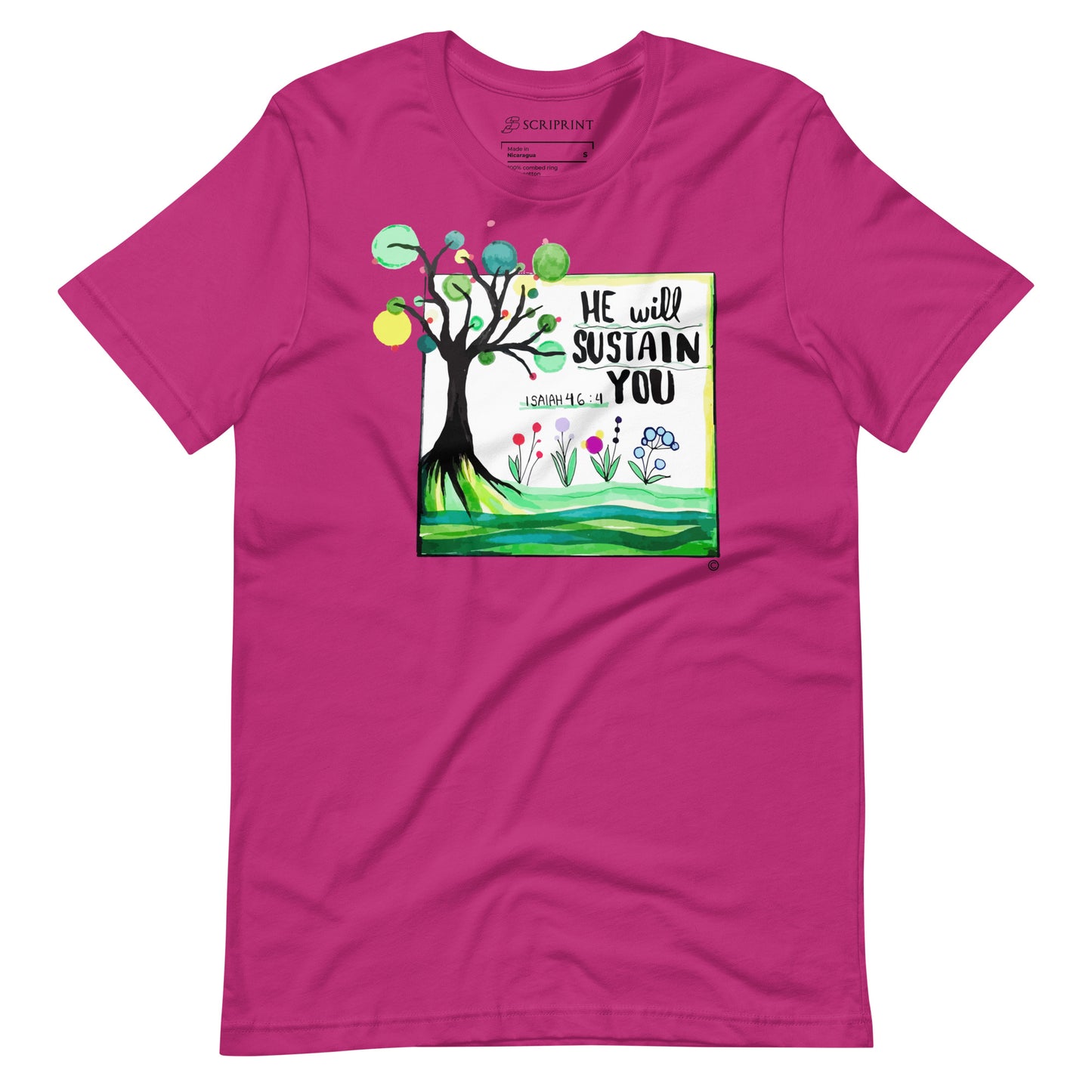 He Will Sustain You Men's T-Shirt