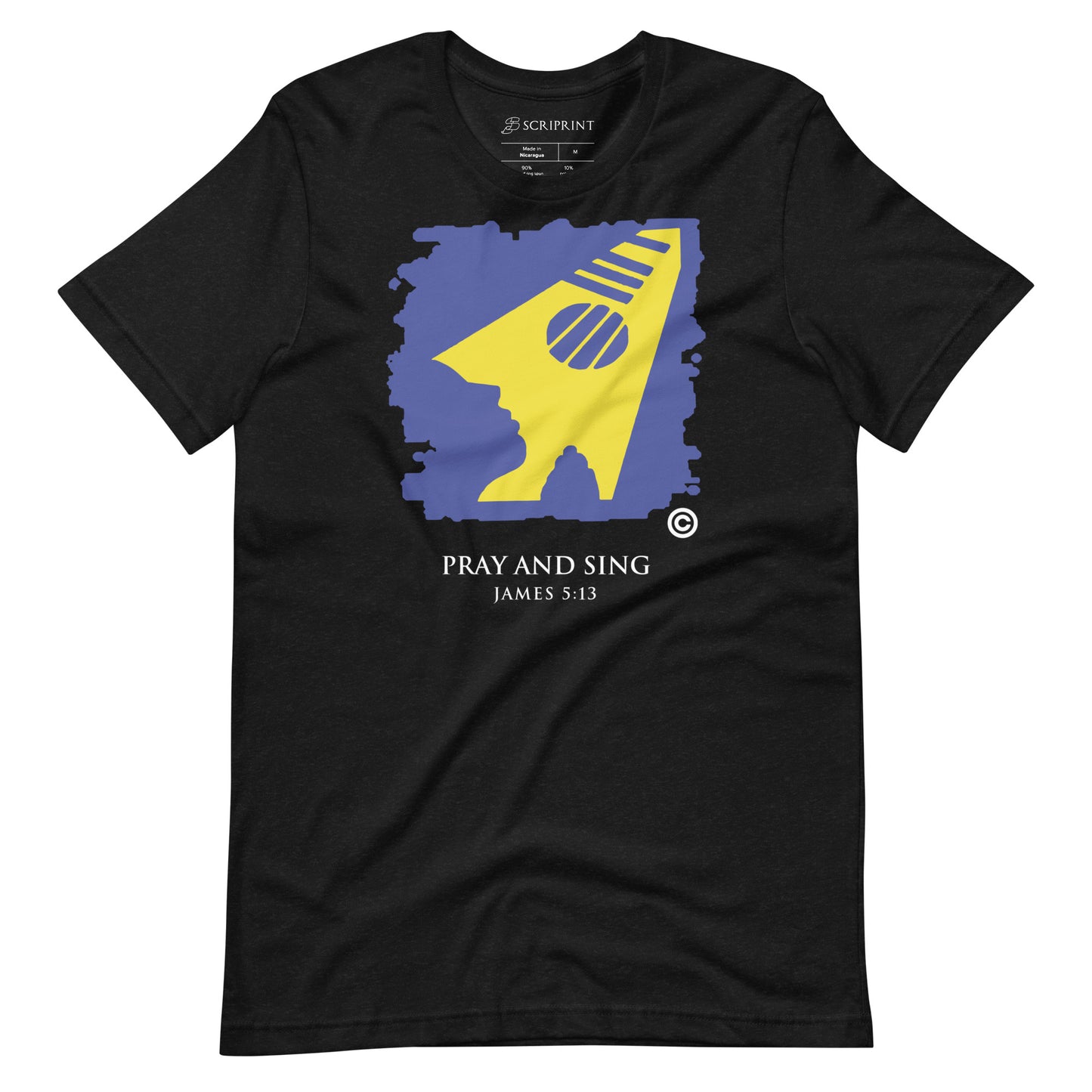 Pray and Sing Dark-Colored Unisex T-Shirt