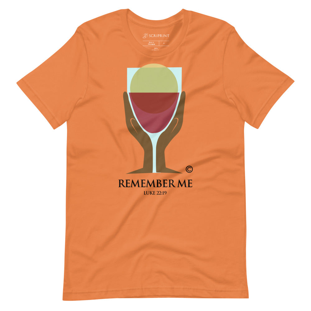 Remember Me Dark-Colored Short-Sleeve Unisex T-Shirt