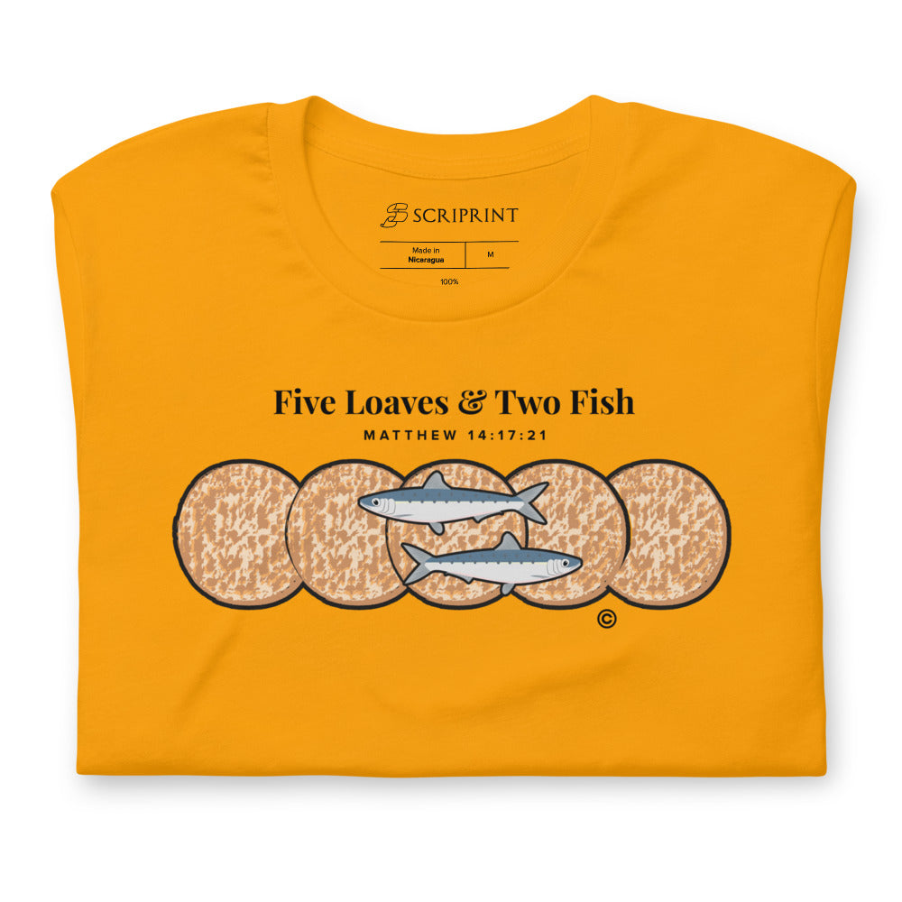Five Loaves & Two Fish Short-Sleeve Unisex T-Shirt
