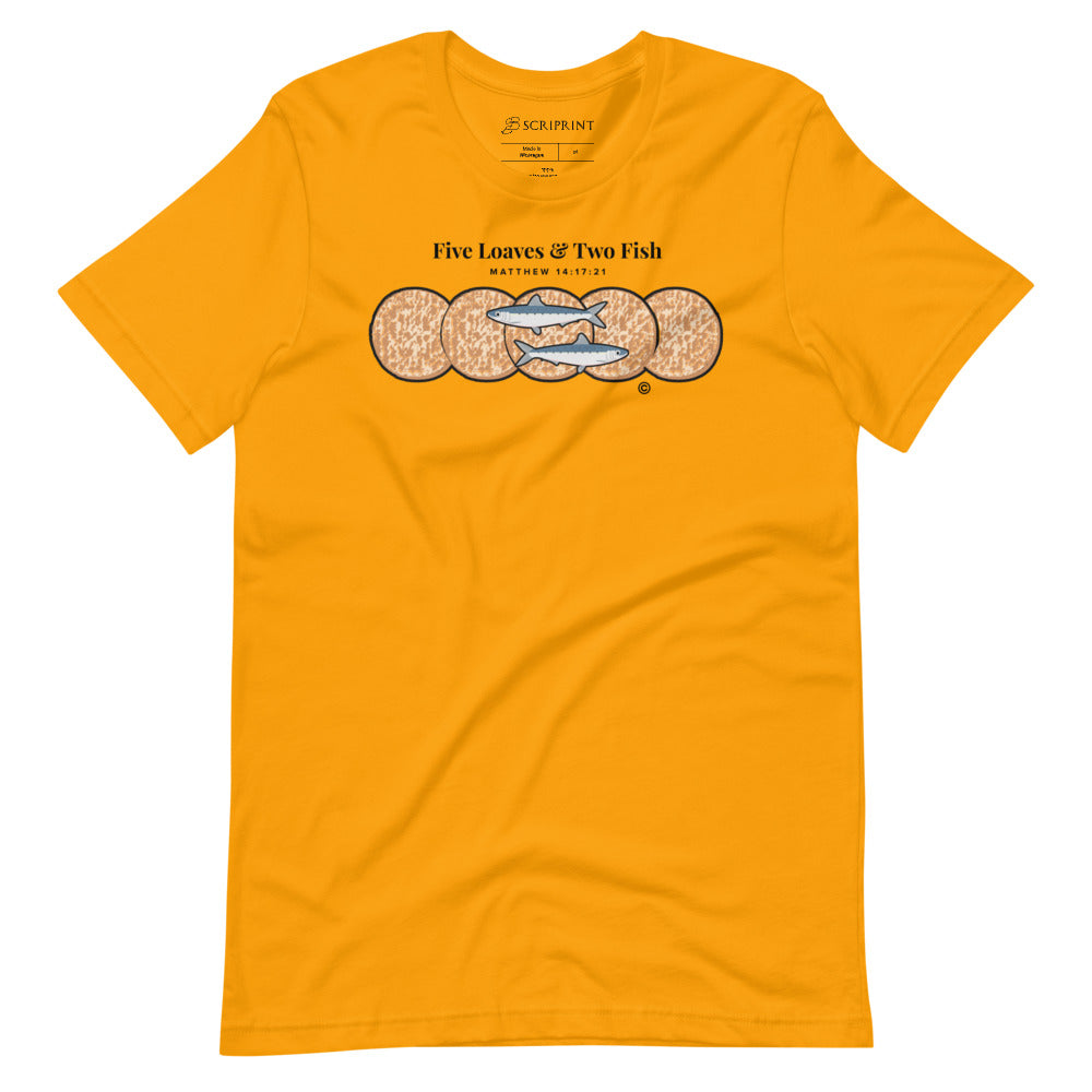 Five Loaves & Two Fish Short-Sleeve Unisex T-Shirt