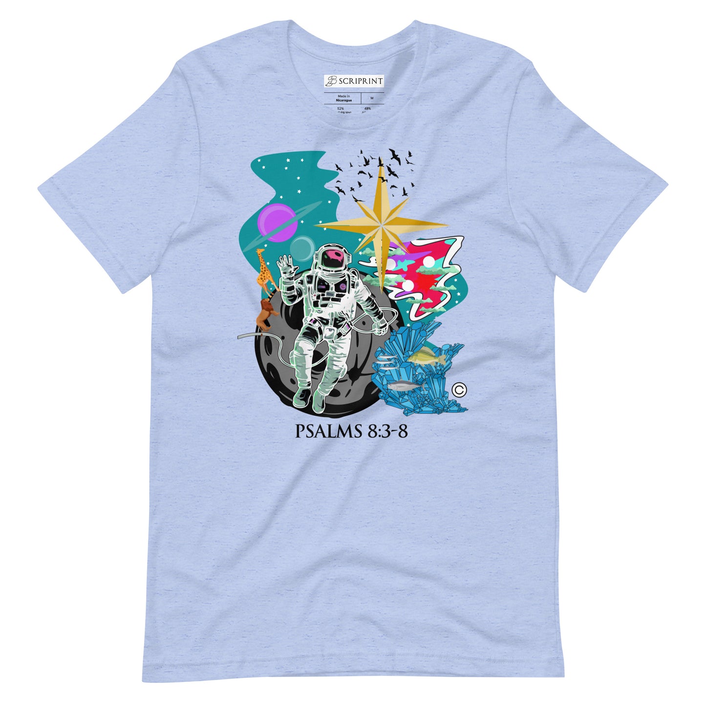 Psalm 8:3-8 Men's T-Shirt