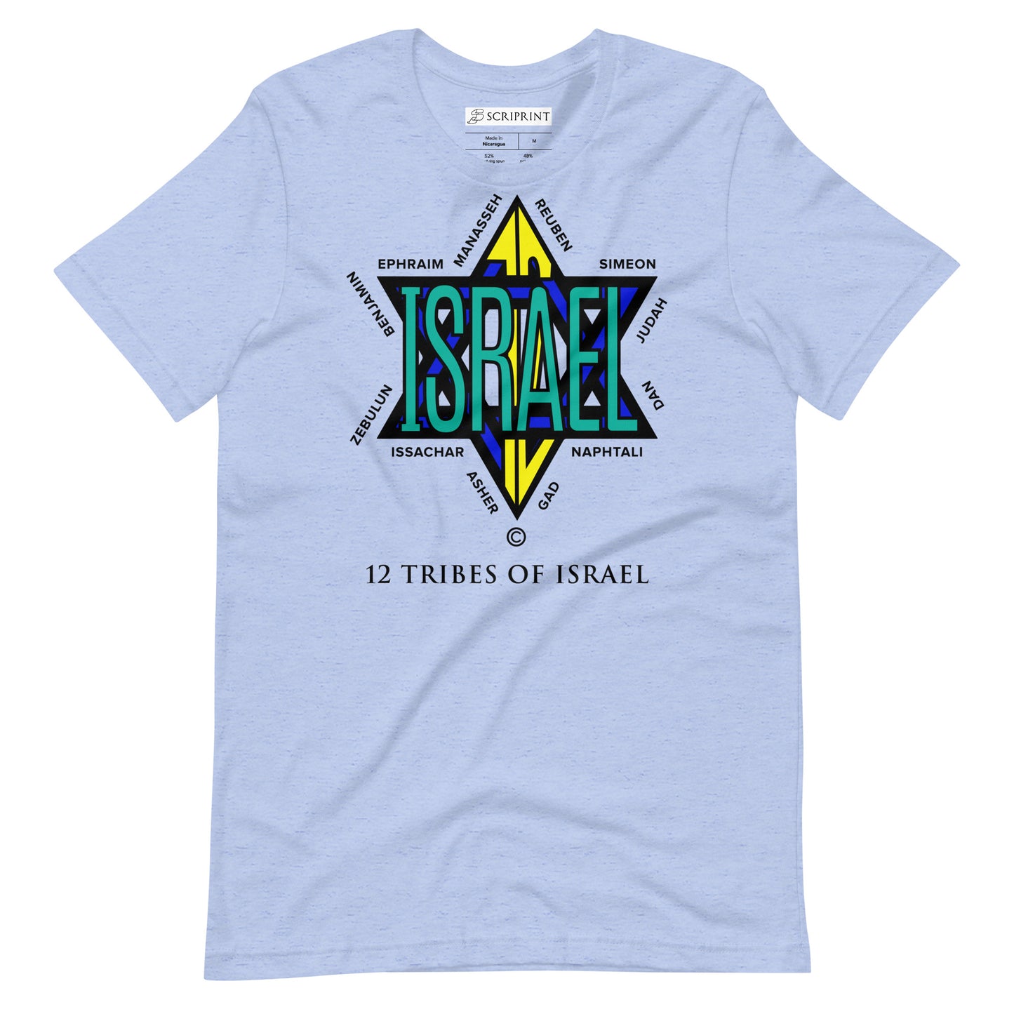 12 Tribes of Israel Men's T-Shirt