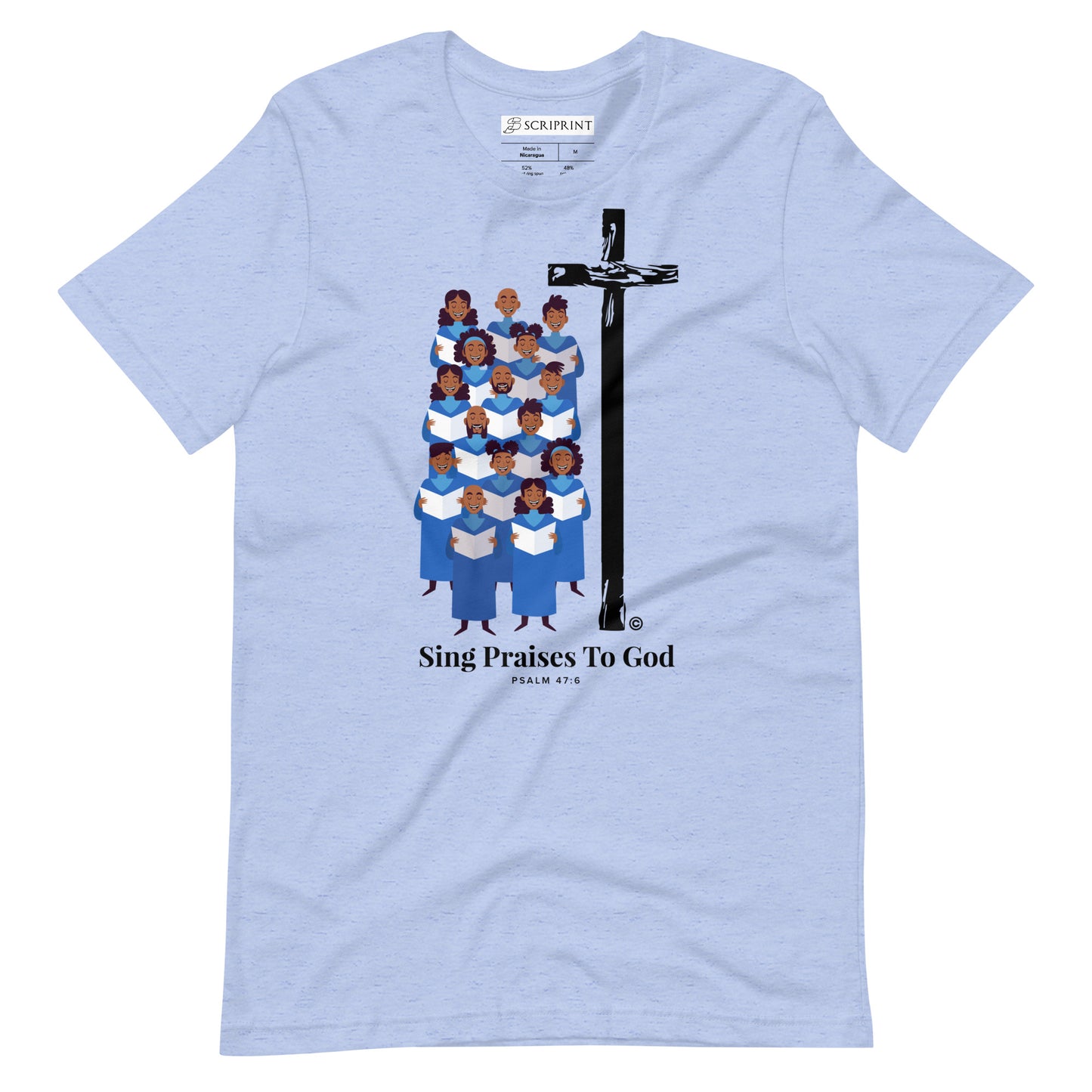 Sing Praises to God Men's T-Shirt