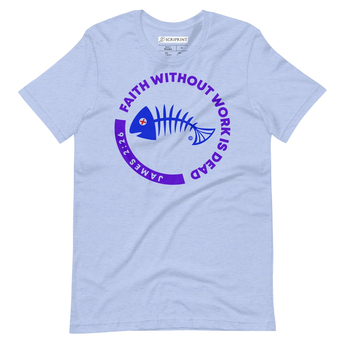 Faith Without Work is Dead Men's T-Shirt