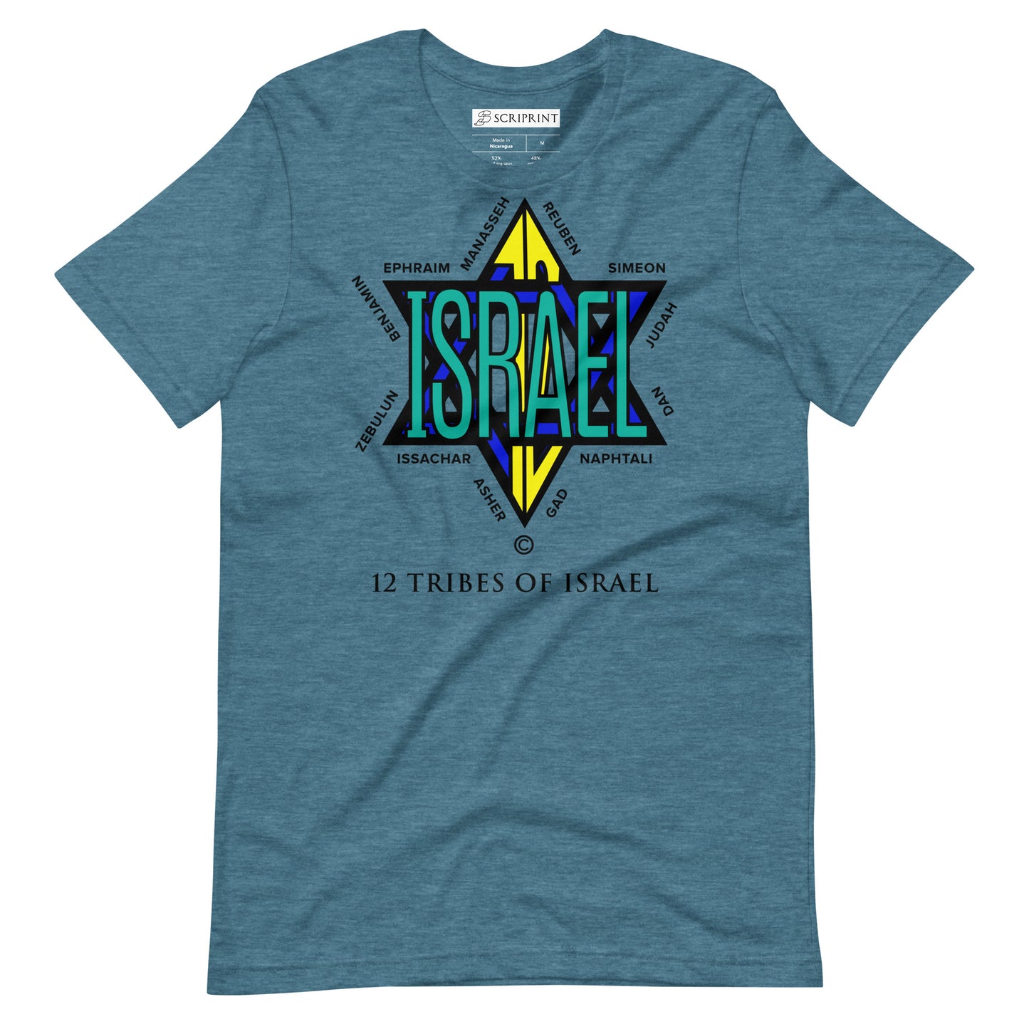 12 Tribes of Israel Men's T-Shirt