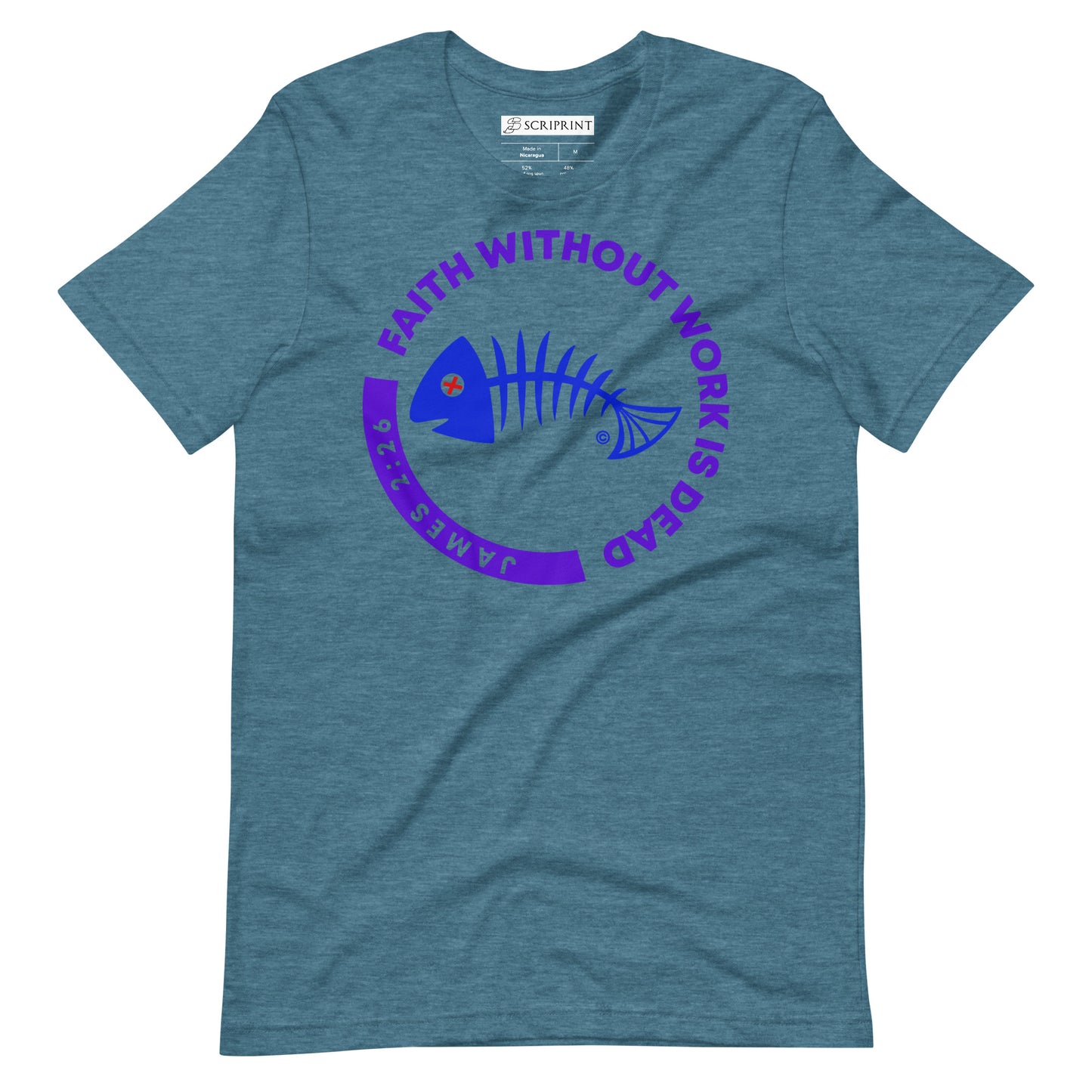 Faith Without Work is Dead Men's T-Shirt